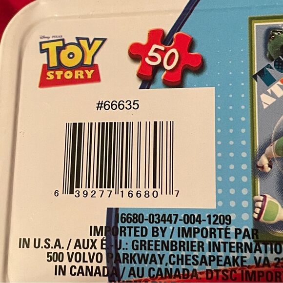 Toys at Play Toy Story mini-puzzle in collectible tin, new factory sealed, 50 pc - Picture 4 of 5